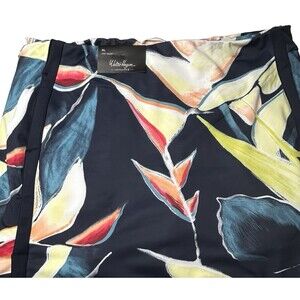 Women's Floral Skort - Navy and Multicolor